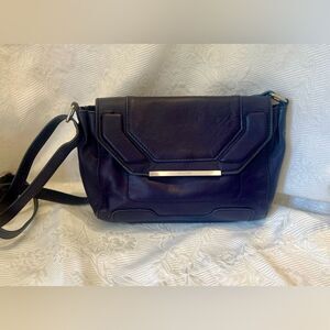 Walter by Walter Baker Spyder Crossbody Bag Purple/Eggplant Leather